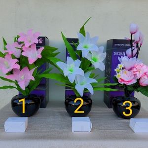 LED Fiber Optic Flowers